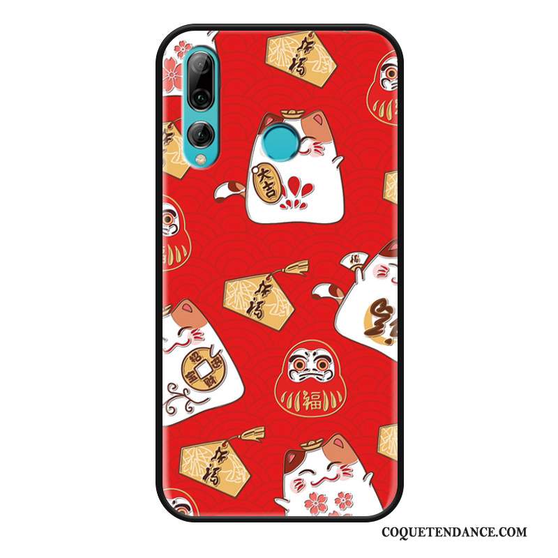 Huawei P Smart+ 2019 Coque Protection Incassable Charmant Nouveau Chat