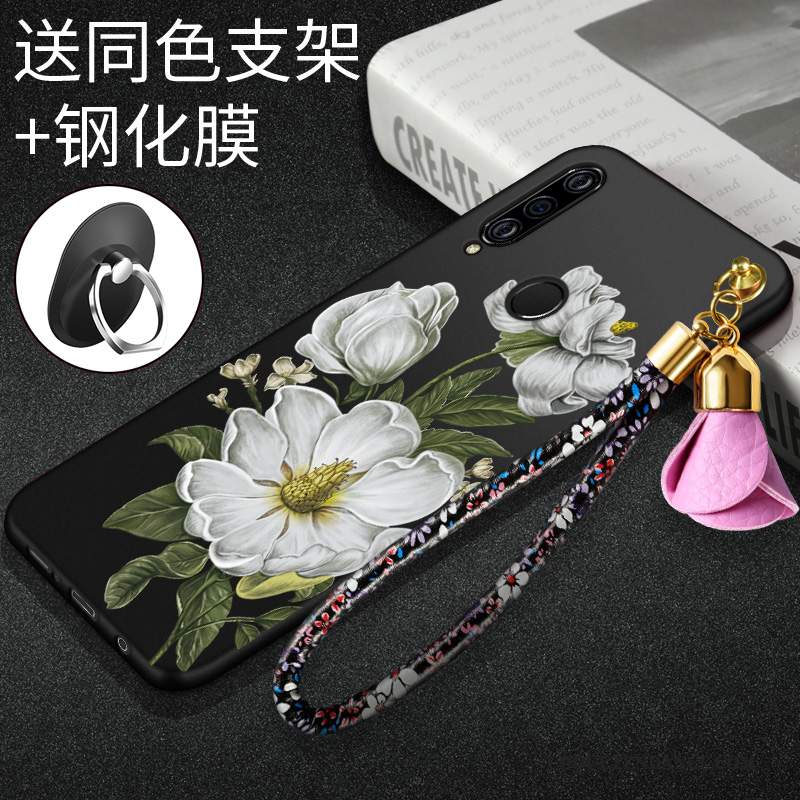 Huawei P Smart+ 2019 Coque Protection Rouge Mode Étui