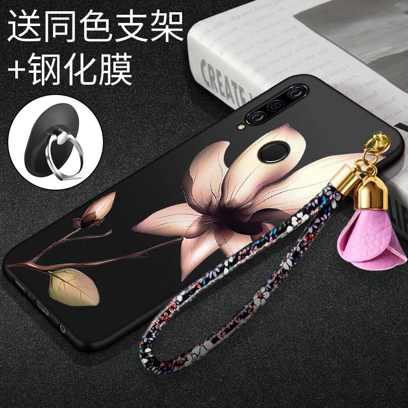 Huawei P Smart+ 2019 Coque Protection Rouge Mode Étui