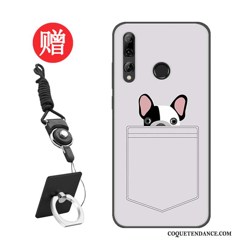 Huawei P Smart+ 2019 Coque Protection Tendance Rouge Étui Modèle