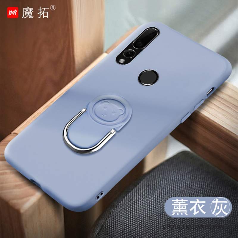 Huawei P Smart+ 2019 Coque Silicone Noir De Téléphone