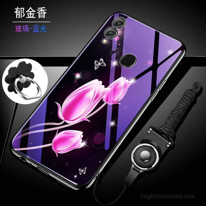 Huawei P Smart 2019 Coque Verre Protection Jeunesse Violet Difficile