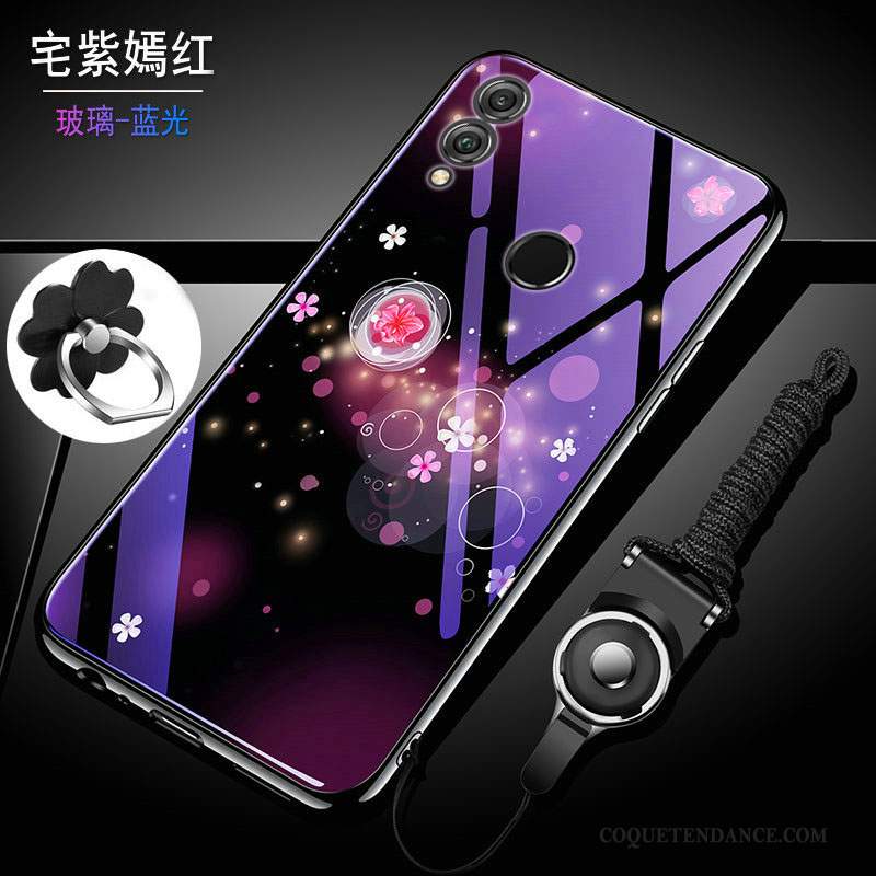 Huawei P Smart 2019 Coque Verre Protection Jeunesse Violet Difficile