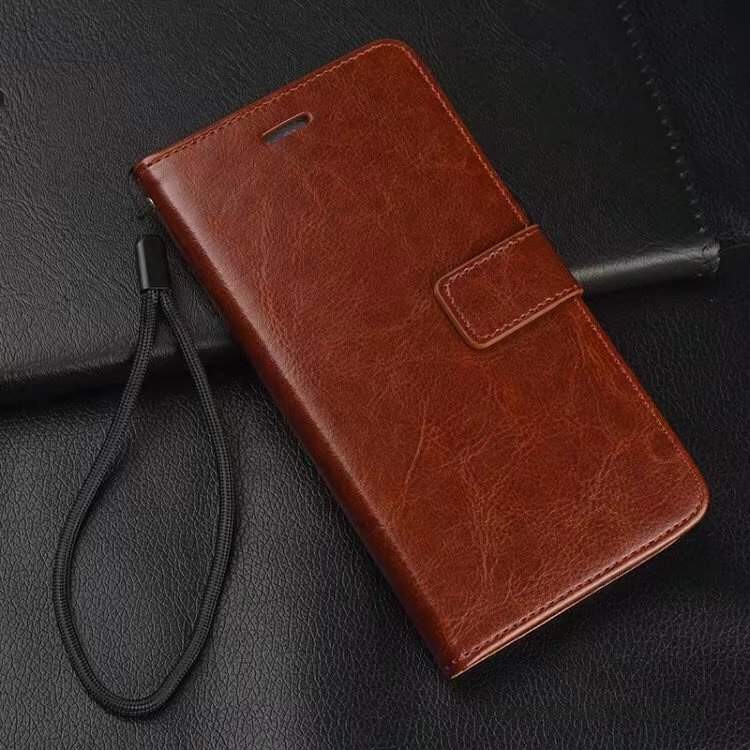 Huawei P Smart Coque Fluide Doux Étui En Cuir De Téléphone Protection Bleu