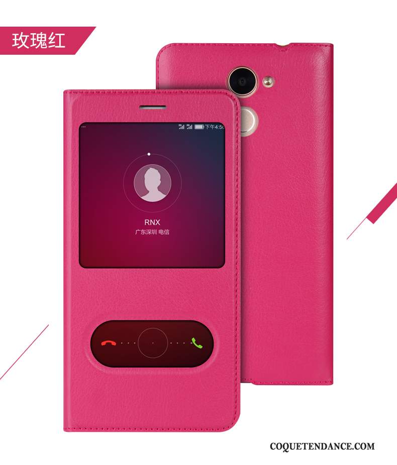 Huawei P Smart Coque Housse Étui Étui En Cuir De Téléphone Protection