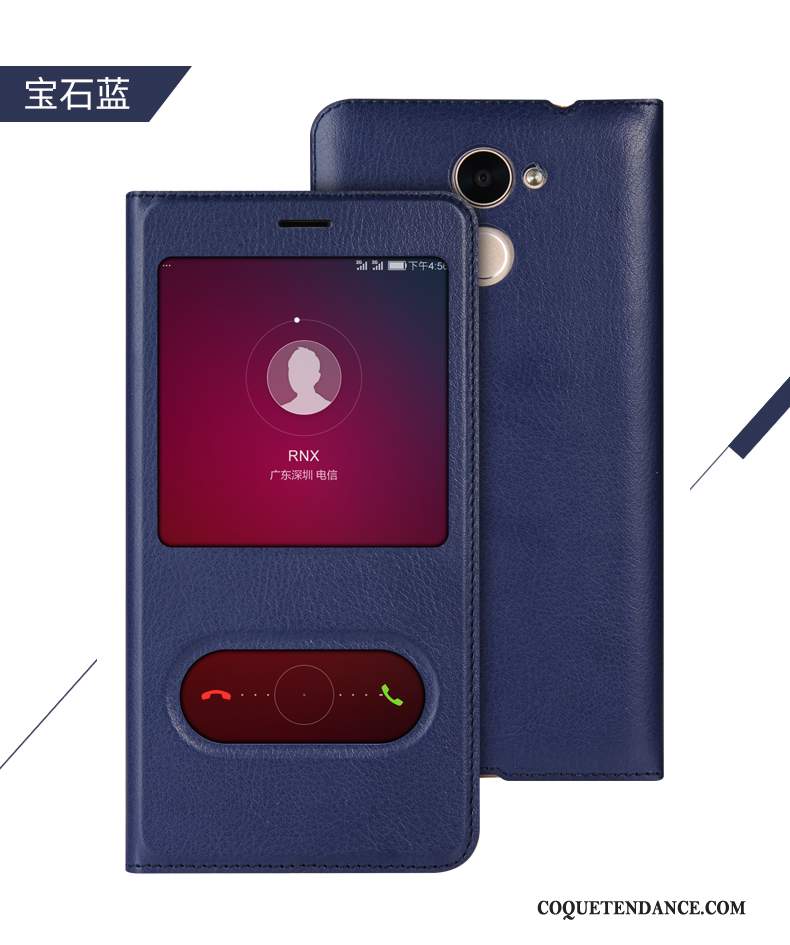 Huawei P Smart Coque Housse Étui Étui En Cuir De Téléphone Protection