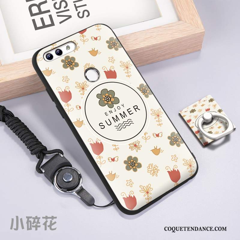 Huawei P Smart Coque Marque De Tendance Délavé En Daim Tout Compris Silicone Amoureux