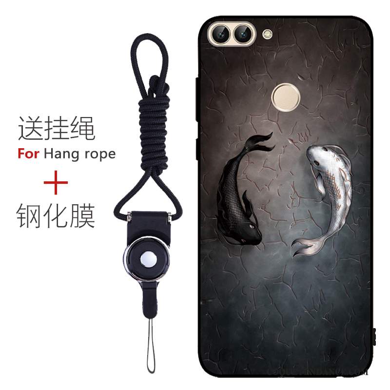 Huawei P Smart Coque Modèle Protection Étui Multicolore