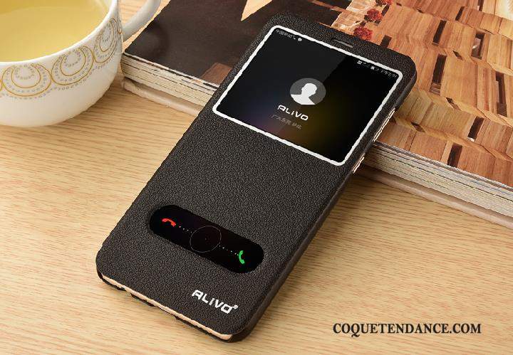 Huawei P Smart Coque Or Jeunesse Étui En Cuir Clamshell De Téléphone