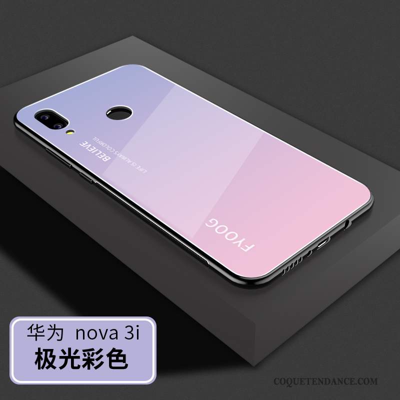 Huawei P Smart+ Coque Personnalité Très Mince Protection Tendance Incassable