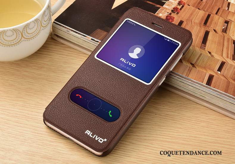 Huawei P Smart Coque Étui En Cuir Protection De Téléphone Clamshell