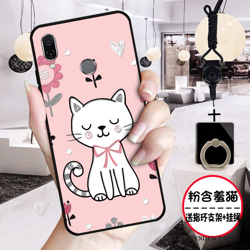 Huawei P Smart Z Coque Tout Compris Étui Protection Fluide Doux Rose