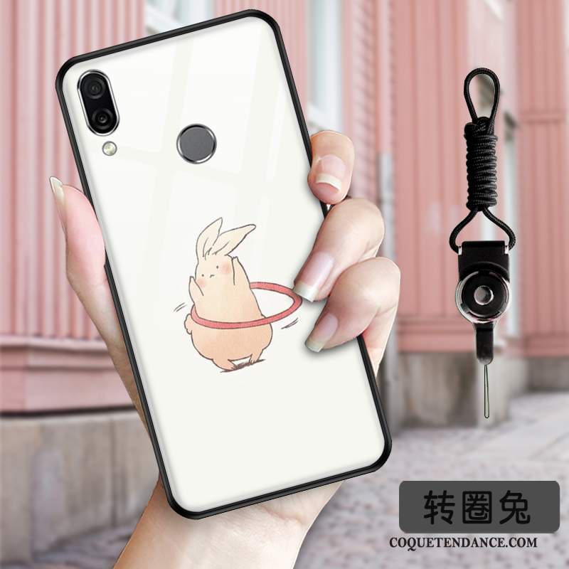 Huawei P Smart Z Coque Étui Dessin Animé Fluide Doux De Téléphone Rose