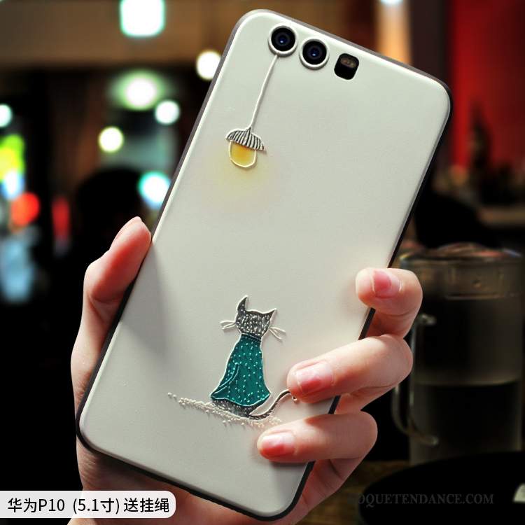 Huawei P10 Coque Créatif De Téléphone Fluide Doux Tout Compris Art