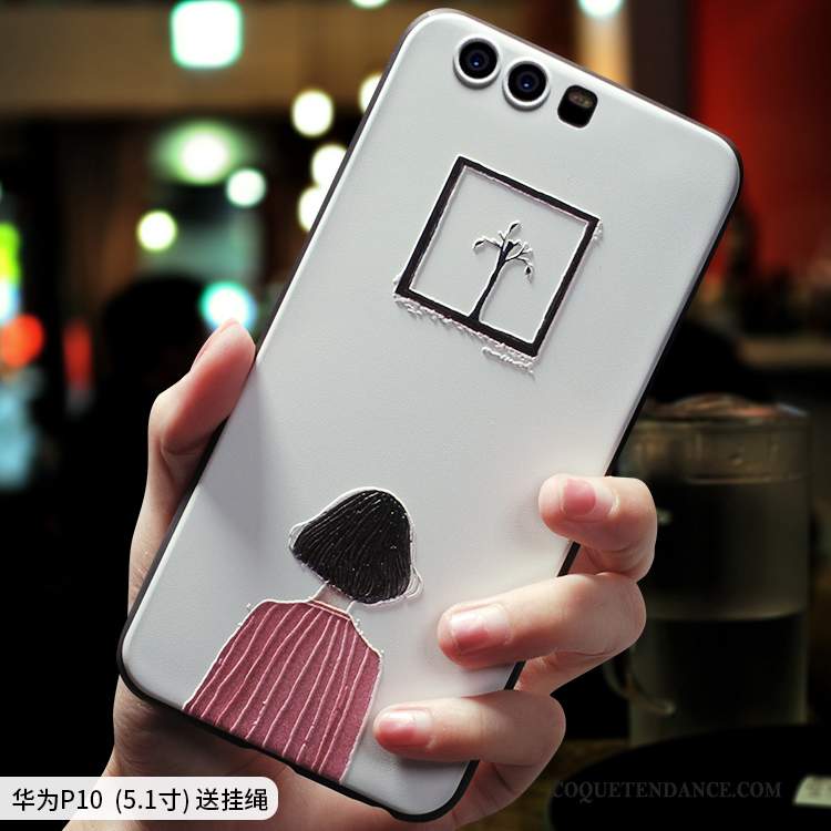 Huawei P10 Coque Créatif De Téléphone Fluide Doux Tout Compris Art