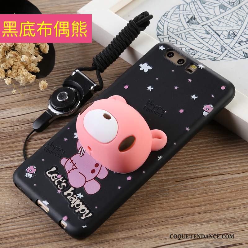 Huawei P10 Coque Créatif Tout Compris Incassable Protection Dessin Animé