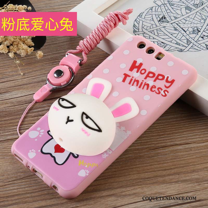 Huawei P10 Coque Créatif Tout Compris Incassable Protection Dessin Animé