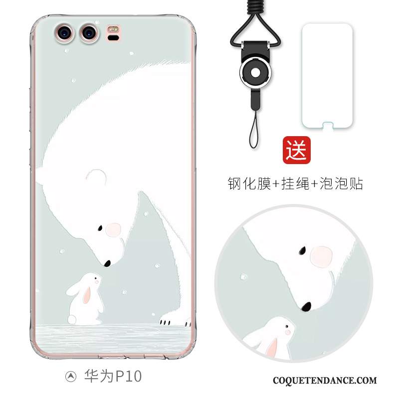 Huawei P10 Coque De Téléphone Incassable Dessin Animé Créatif Fluide Doux