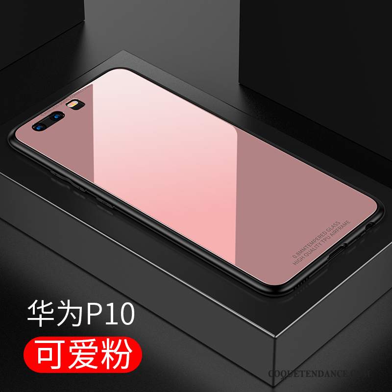 Huawei P10 Coque De Téléphone Étui Incassable Délavé En Daim Modèle