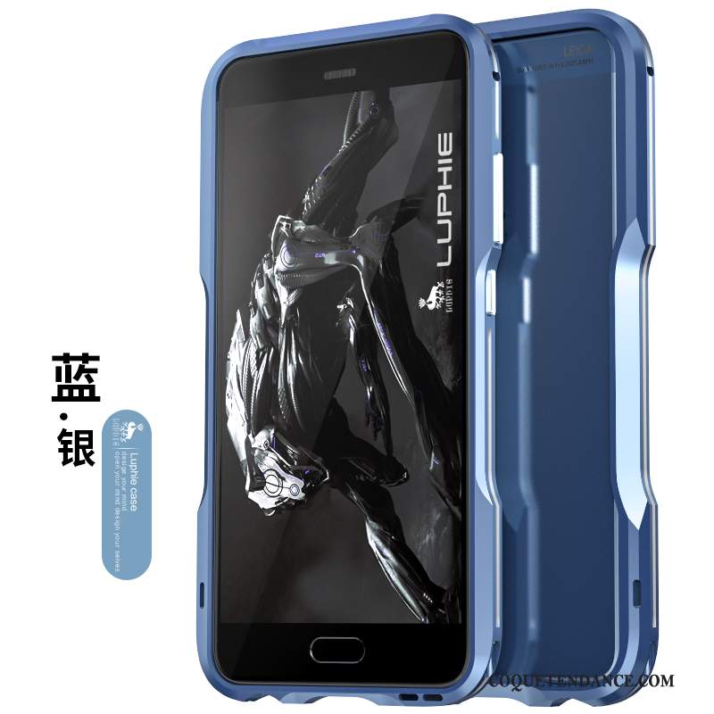 Huawei P10 Coque Protection Créatif Border Étui Bleu