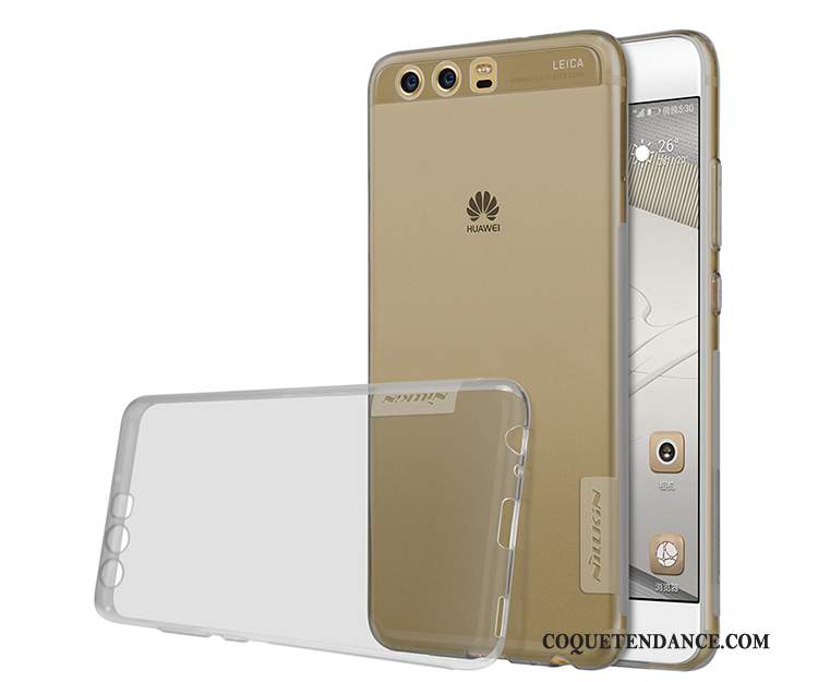 Huawei P10 Coque Protection Transparent Silicone De Téléphone