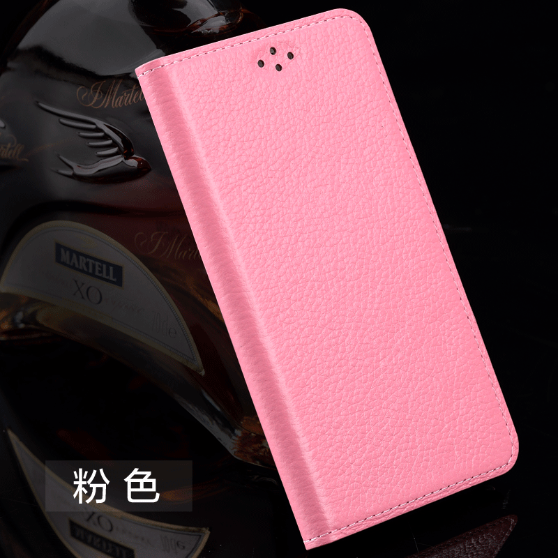 Huawei P10 Coque Silicone Cuir Véritable Étui En Cuir Clamshell Incassable