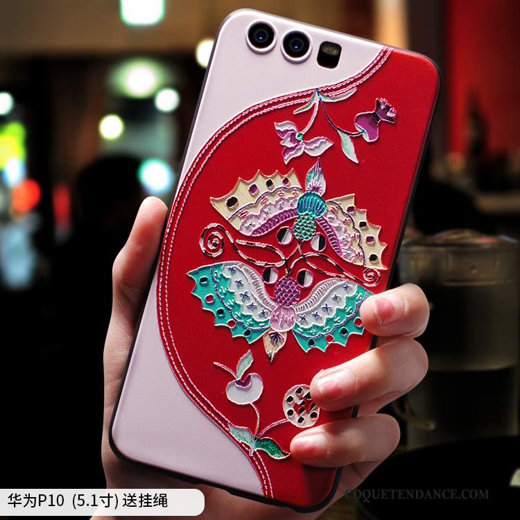 Huawei P10 Coque Tendance Créatif Silicone Personnalité Étui