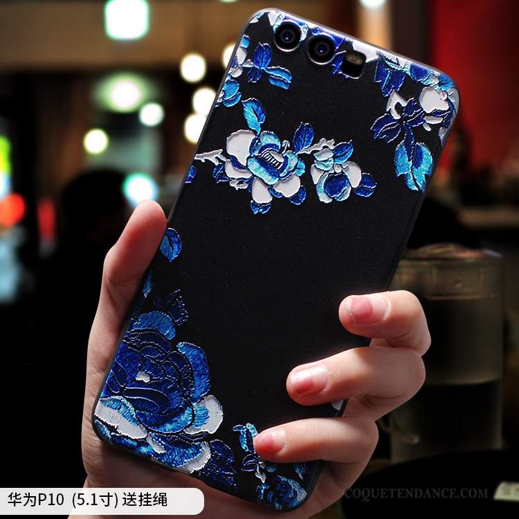 Huawei P10 Coque Tendance Créatif Silicone Personnalité Étui