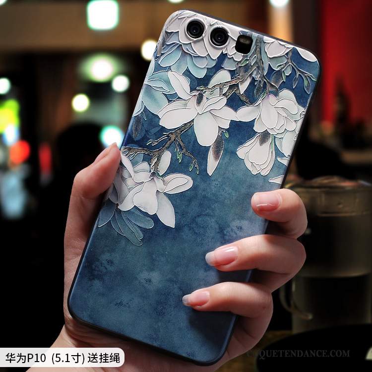 Huawei P10 Coque Tout Compris De Téléphone Étui Bleu Clair Incassable