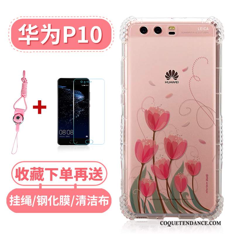 Huawei P10 Coque Étui Silicone Transparent Incassable Tout Compris