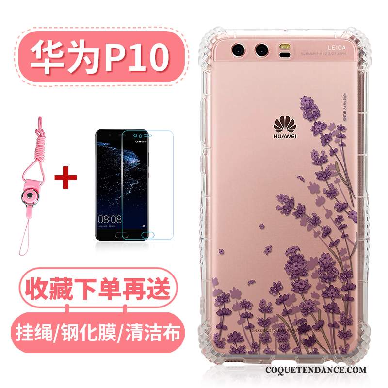 Huawei P10 Coque Étui Silicone Transparent Incassable Tout Compris