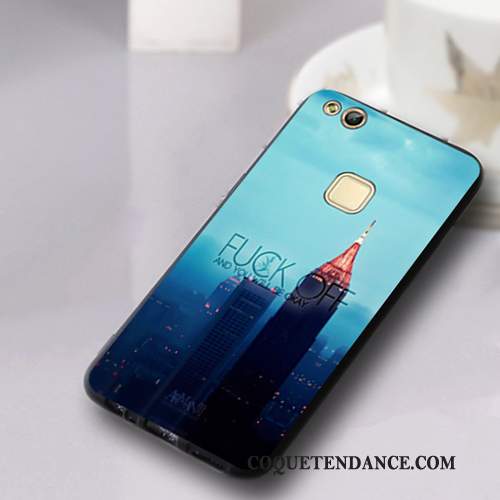Huawei P10 Lite Coque Tout Compris Jeunesse Bleu Clair Protection Délavé En Daim
