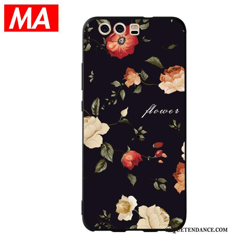 Huawei P10 Plus Coque Créatif Silicone Protection Multicolore