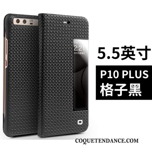Huawei P10 Plus Coque Cuir Véritable De Téléphone Housse Business Étui En Cuir