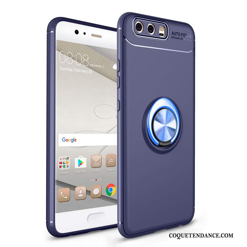 Huawei P10 Plus Coque De Téléphone Incassable Fluide Doux Silicone Délavé En Daim