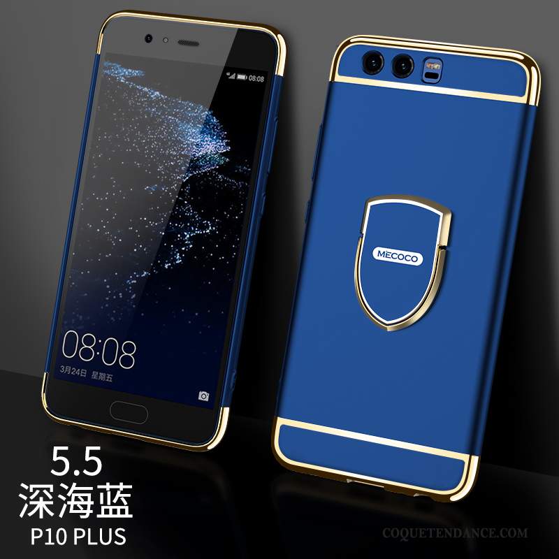 Huawei P10 Plus Coque Délavé En Daim Coque De Téléphone Tout Compris Difficile