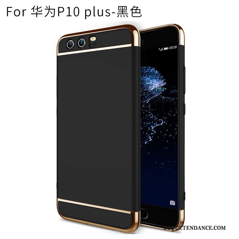 Huawei P10 Plus Coque Or Tendance Incassable Personnalité Protection