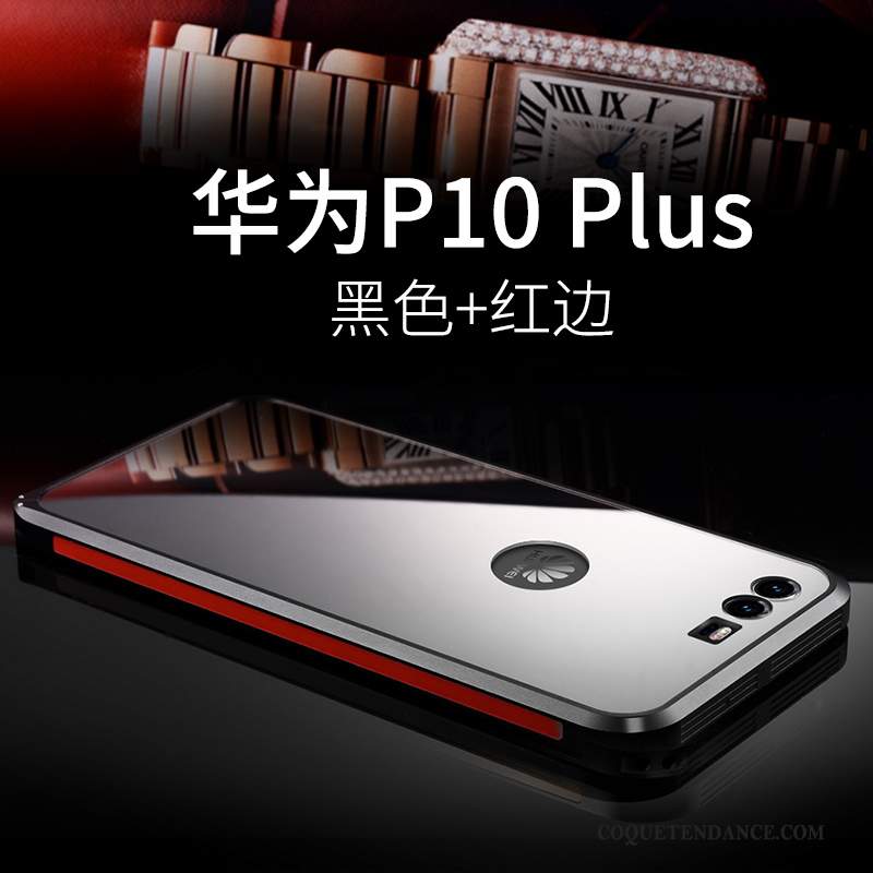 Huawei P10 Plus Coque Ornements Suspendus De Téléphone Argent Personnalité Étui