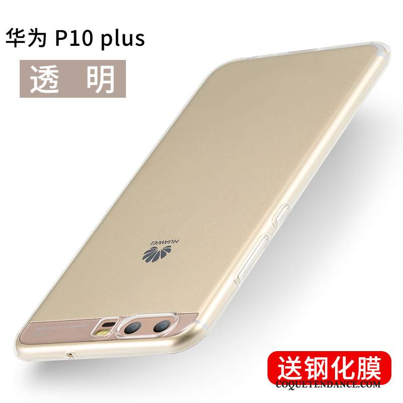 Huawei P10 Plus Coque Personnalité Transparent De Téléphone Protection Étui