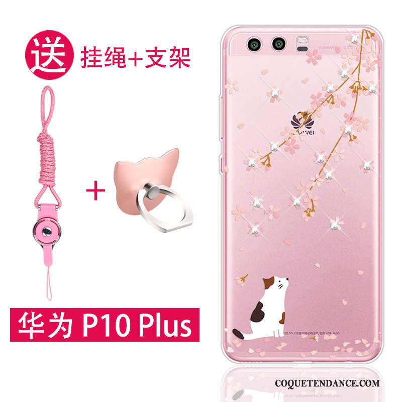 Huawei P10 Plus Coque Silicone De Téléphone Incassable Étui Tendance