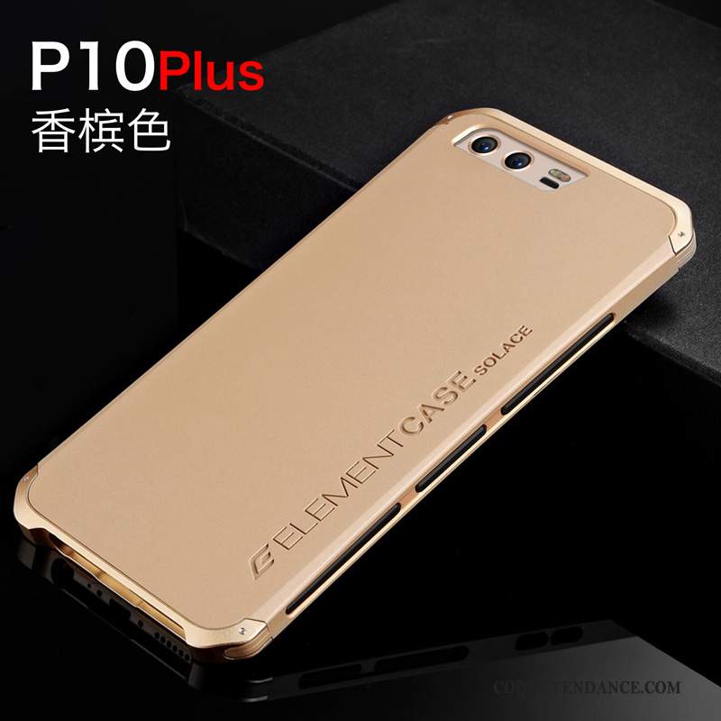 Huawei P10 Plus Coque Silicone Protection Étui Métal