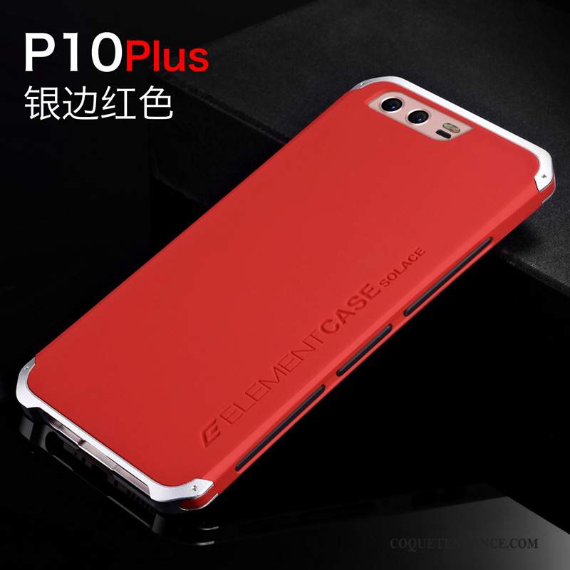 Huawei P10 Plus Coque Silicone Protection Étui Métal