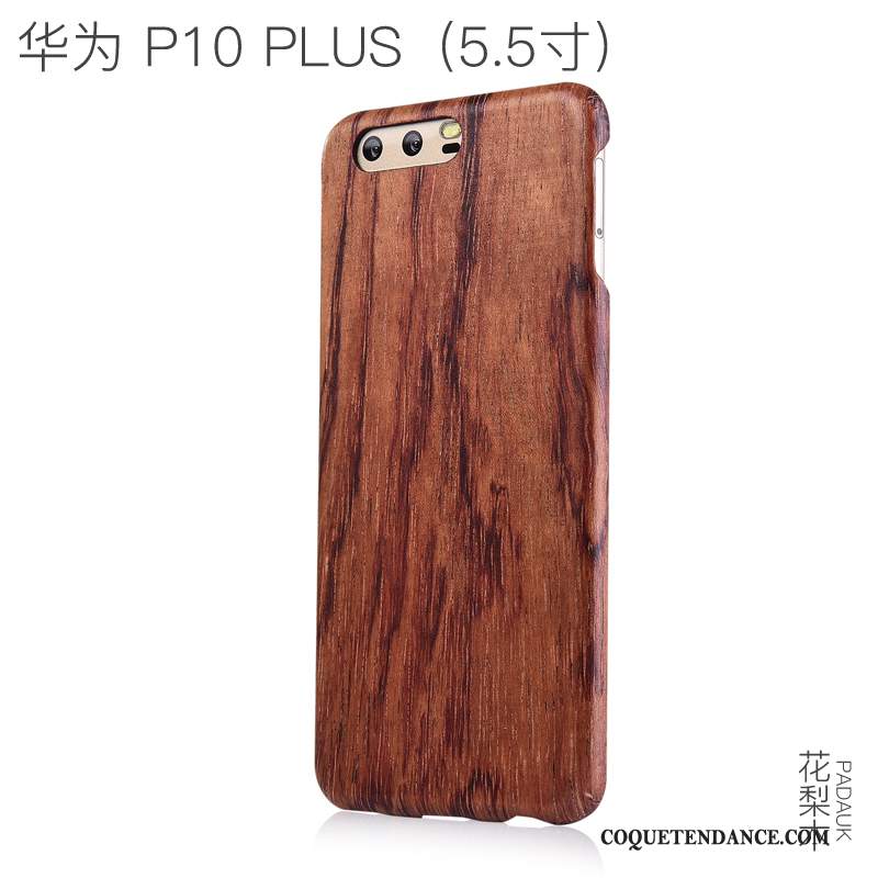 Huawei P10 Plus Coque Étui Bois Protection De Téléphone En Bois