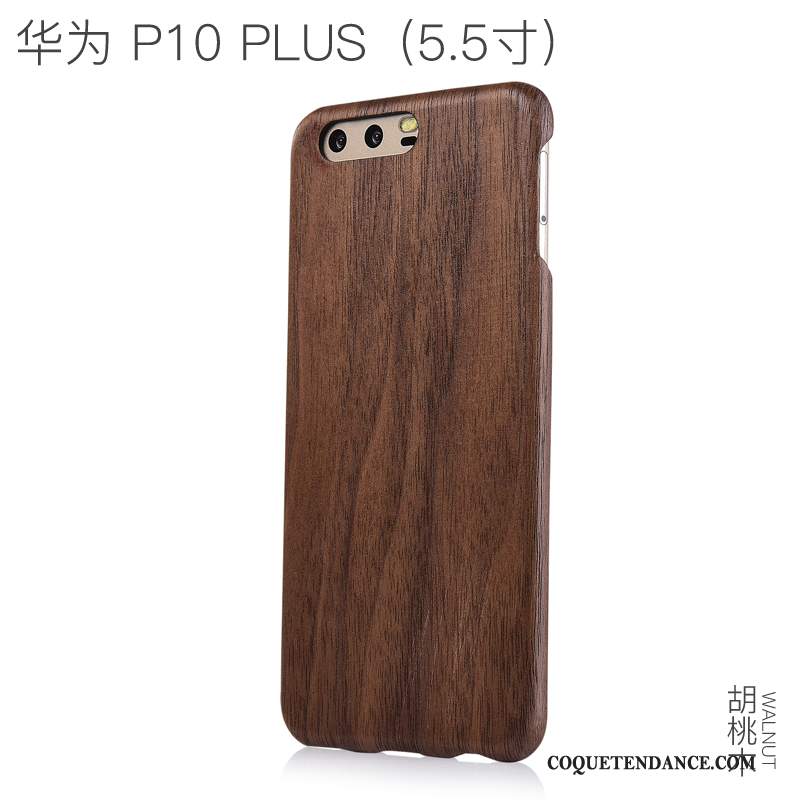 Huawei P10 Plus Coque Étui Bois Protection De Téléphone En Bois