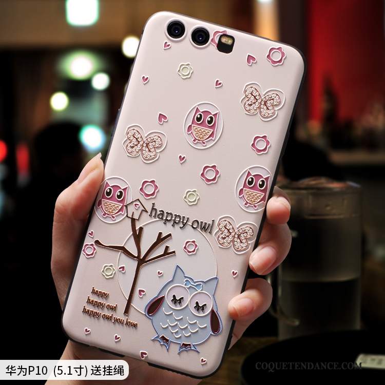 Huawei P10 Plus Coque Étui De Téléphone Dessin Animé Silicone Créatif