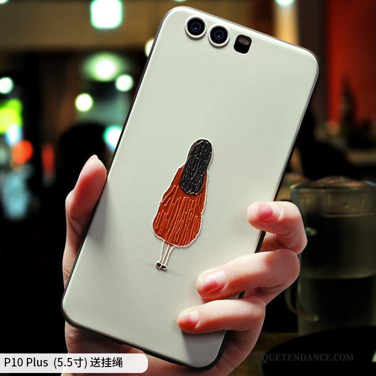 Huawei P10 Plus Coque Étui De Téléphone Fluide Doux Art Très Mince