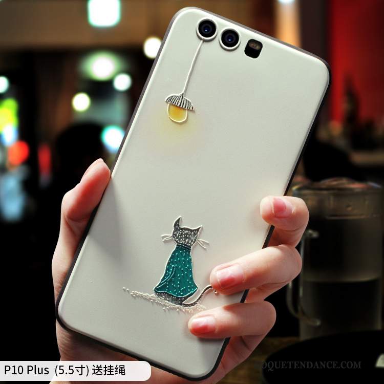 Huawei P10 Plus Coque Étui De Téléphone Fluide Doux Art Très Mince