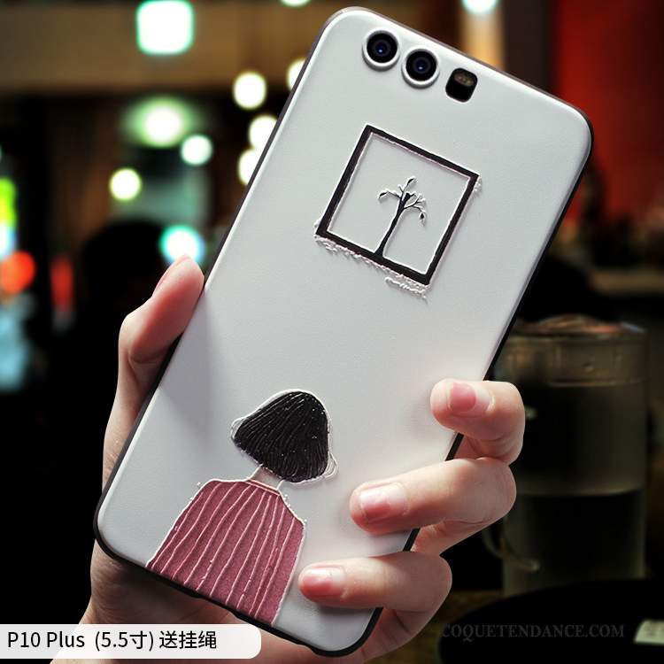 Huawei P10 Plus Coque Étui De Téléphone Fluide Doux Art Très Mince