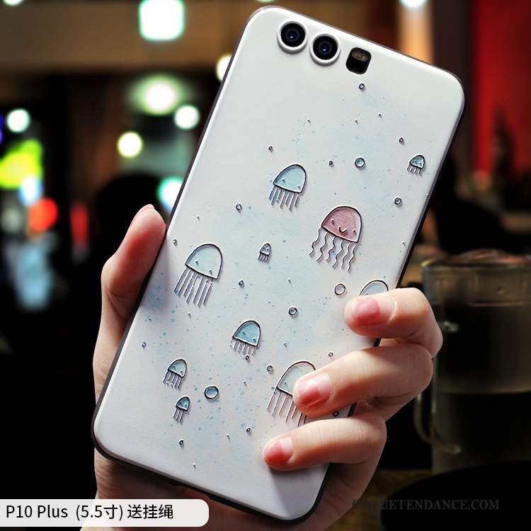 Huawei P10 Plus Coque Étui De Téléphone Fluide Doux Art Très Mince