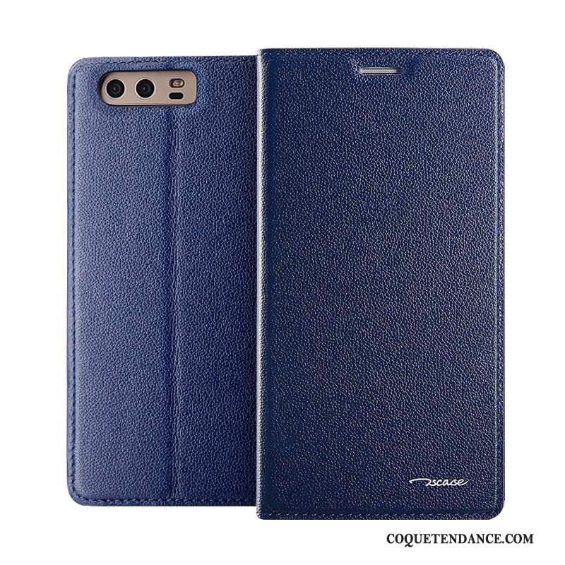 Huawei P10 Plus Coque Étui En Cuir Housse Business Protection Cuir Véritable